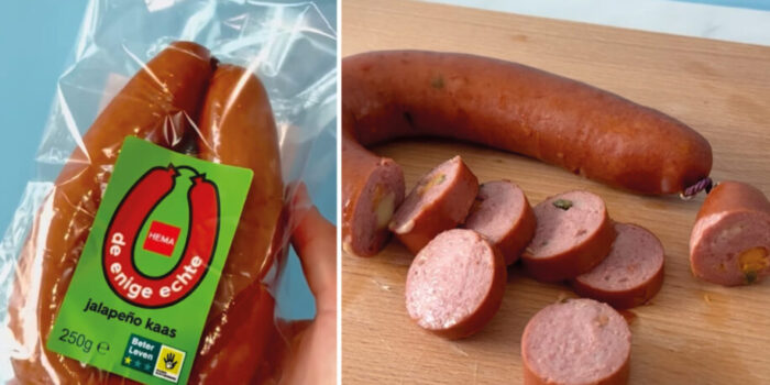 HEMA rookworst jalapeño kaas
