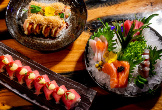 Heerlijke sushi (Beeld: Nico Alsemgeest)