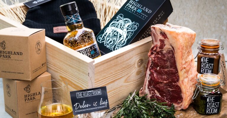 Goed nieuws voor carnivoren en whiskyliefhebbers: vleesrestaurant The Roast Room lanceert Highland Park Winter BBQ-pakket