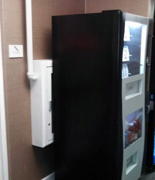 Hotel brand snackautomaat