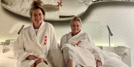 Hotelnacht vrouwen kamerjas Andaz hotel