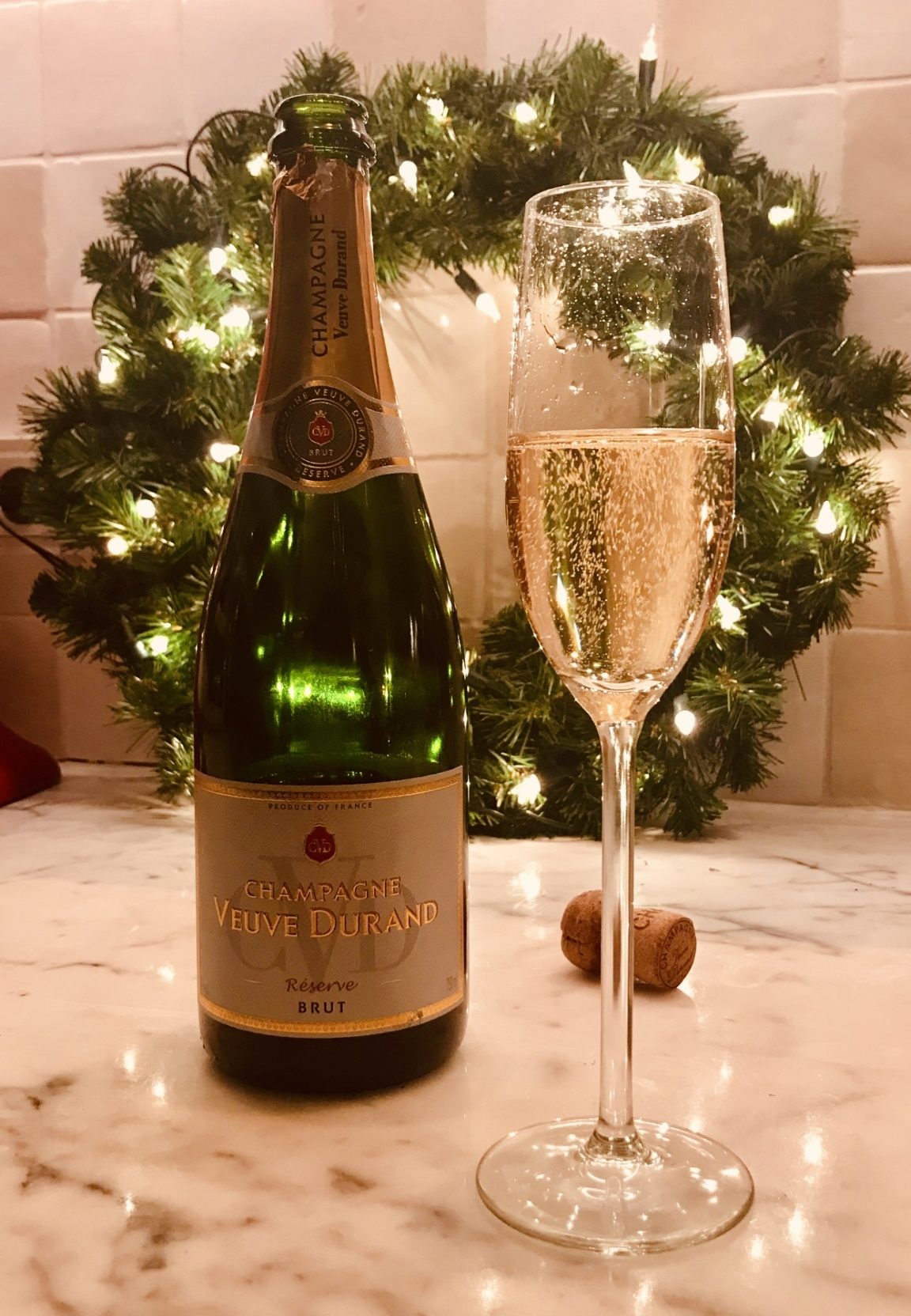 Champagne brut Veuve Durand