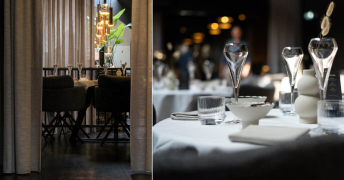 Het prachtige interieur van Restaurant NORRA in Bilthoven