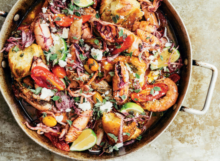 Wil je: Israëlische zeevruchtenpaella