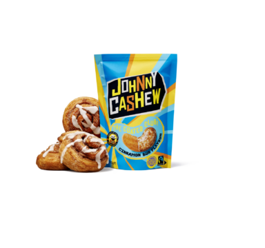 Zakje Johnny Cashewnoten met Cinnamon bun