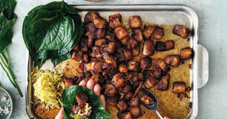 Recept: knapperig varkensspek zoals ze het in Thailand maken