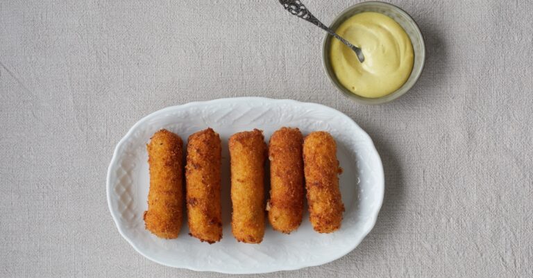 Recept: verrukkelijke kaaskroketjes van Tobias Camman