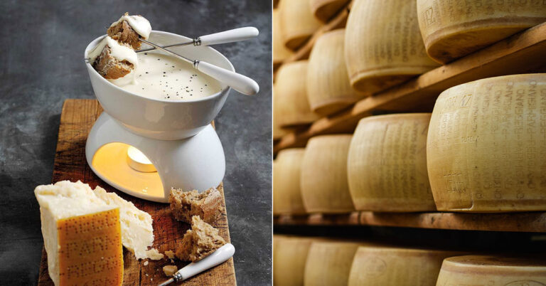 De ultieme kaasfondue met Parmezaanse kaas