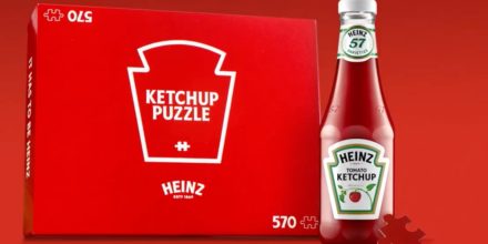 Ketchup puzzel Heinz