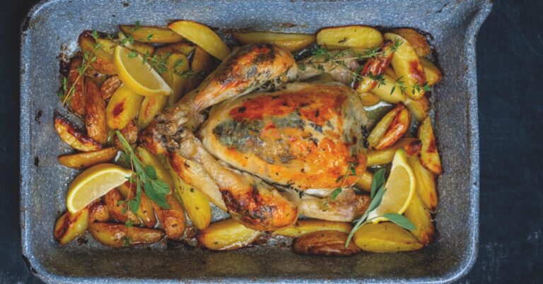 Recept: kip met boter uit de oven