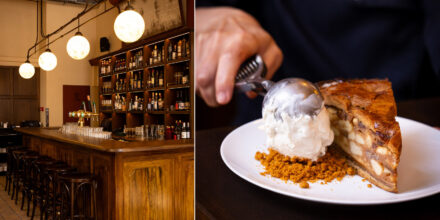 Koepelcafé Amsterdam appeltaart