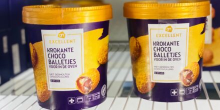 Krokante choco balletje Albert Heijn