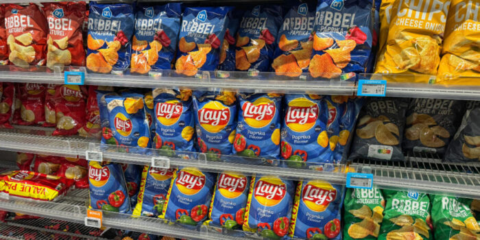 Lay's chips supermarkt