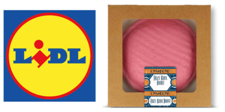 Lidl roze koek