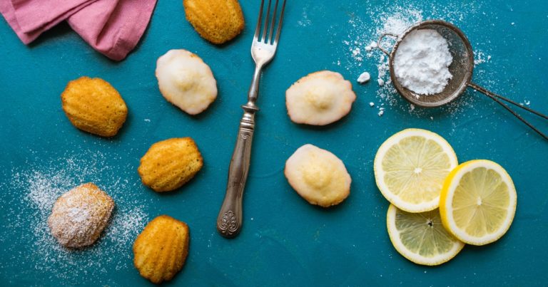 Recept: limoncello madeleines