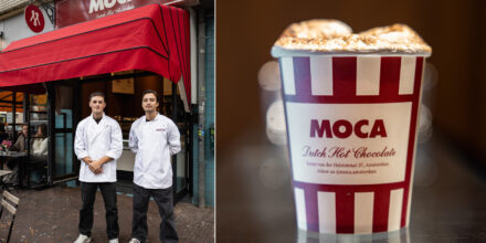 MOCA warme chocoladewinkel Amsterdam