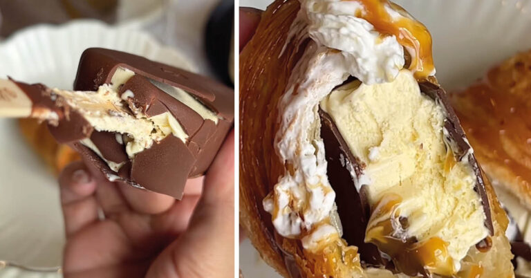 Voor wie het niet vet genoeg kan: Magnum bedenkt de Magnum-croissant