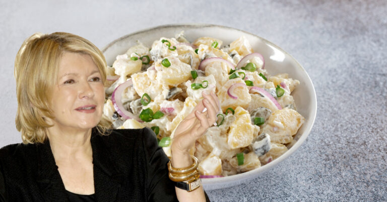 Met deze truc van Martha Stewart smaakt je aardappelsalade 100x lekkerder