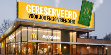 McDonald's filiaal voor je vrienden