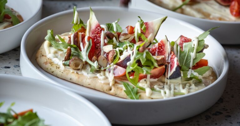 Recept: Naanbrood met vijgen en Jean Bâton truffelmayonaise