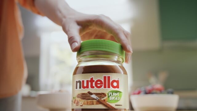 Pot vegan Nutella met groene dop
