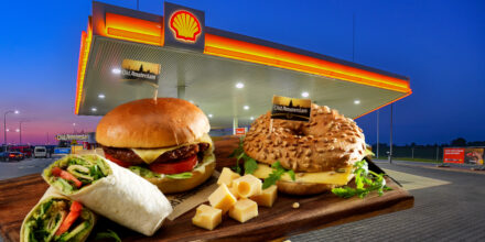 Old Amsterdam broodjes bij Shell tankstation