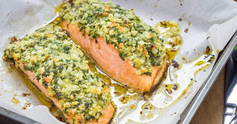 Recept: razendsnelle zalm uit de diepvries