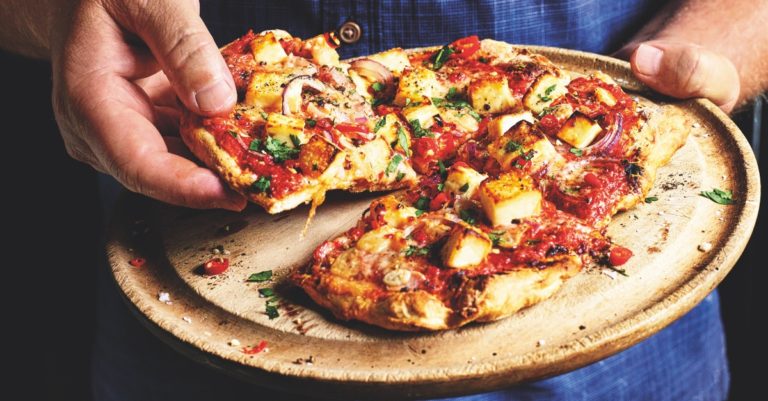 Recept: naanpizza