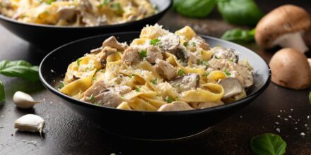 Pasta champignonroomsaus