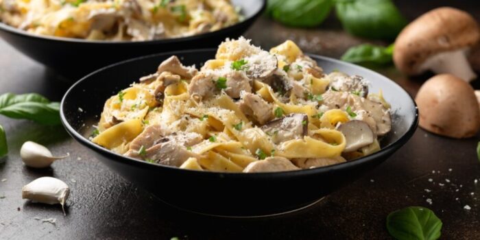 Pasta champignonroomsaus