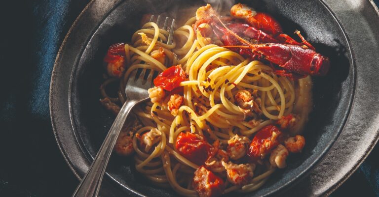 Recept: pasta met rivierkreeft