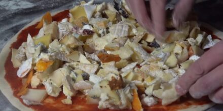 Pizza 257 soorten kaas