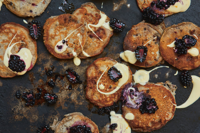 Recept: Vanillepannenkoekjes met bramen