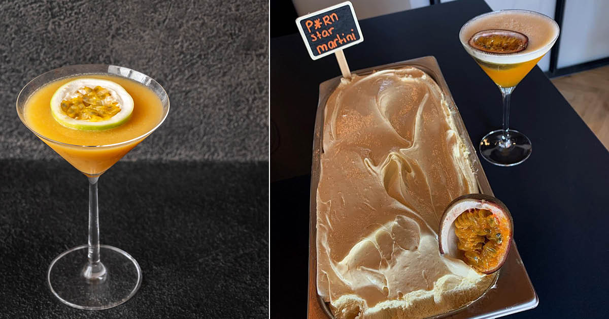 Pornstar Martini ice cream is our new favorite flavor this summer