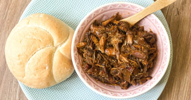 Recept: pulled chicken uit de slowcooker