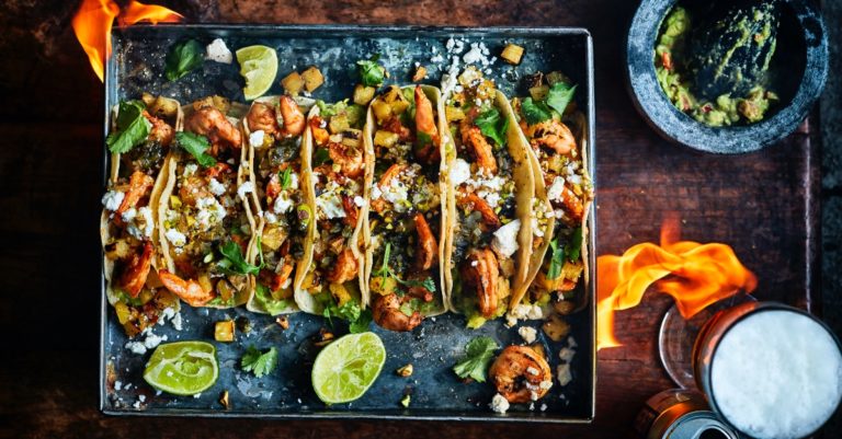 Recept: grilled shrimp taco’s