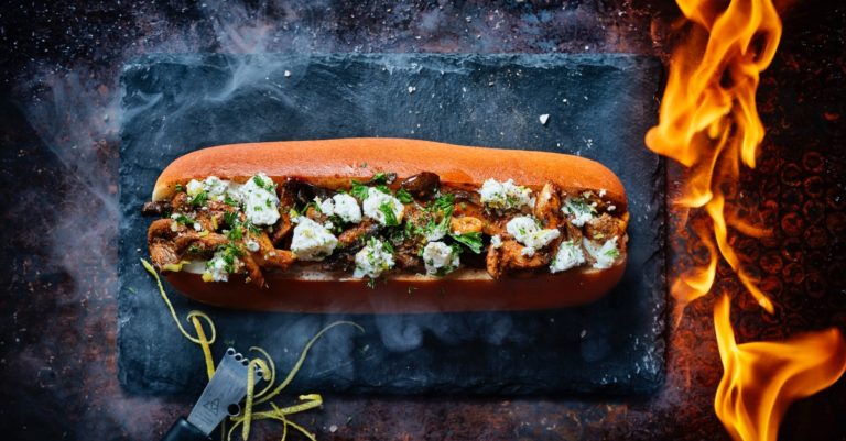 Recept: spicy Chipotle portbello sandwich