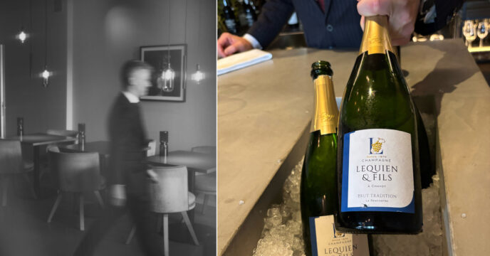 Restaurant Vermeer champagne