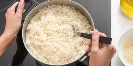Rijst koken