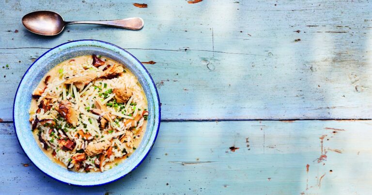 Recept: Risotto met porcini en gerookte makreel