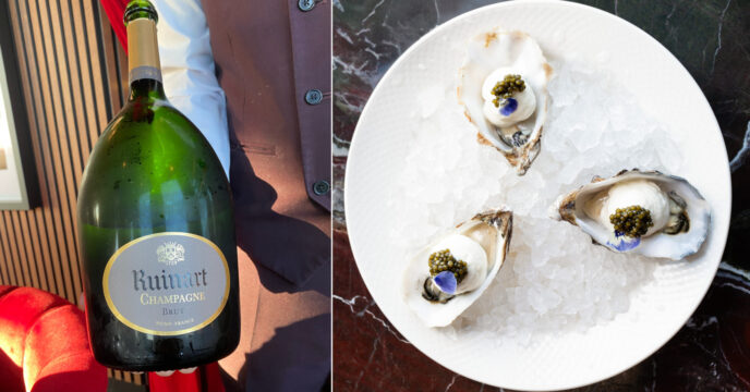 Ruinart oesters Ventuno