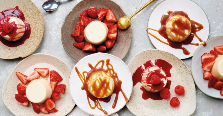 Recept: Panna cotta met karamelsaus