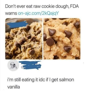 Salmonella - salmon vanilla