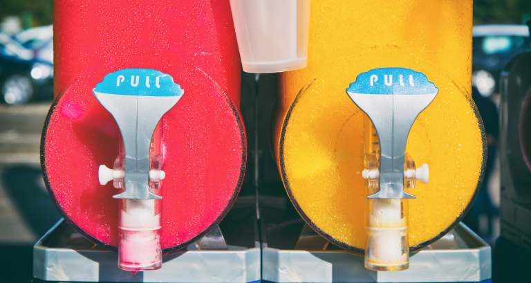 Boozy Slush Puppies
