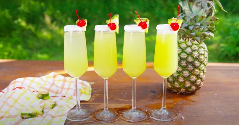 Recept: Piña Colada Mimosas