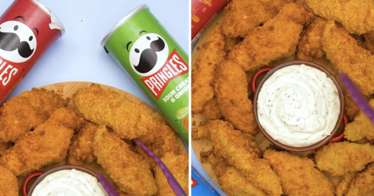Recept: krokante kip met Pringles uit de Airfryer
