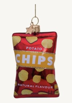 Naturel chips kersthanger