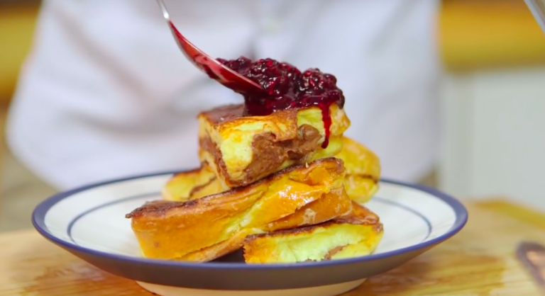 Recept: wentelteefjes met Nutella