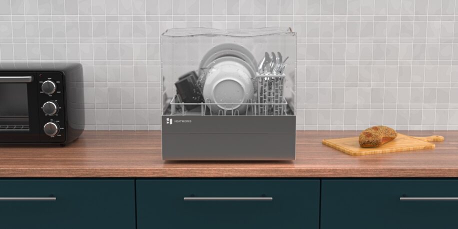 Bijzettafeltje zonsondergang Melancholie Briljant: deze mini-afwasmachine past gewoon op je aanrecht | FavorFlav