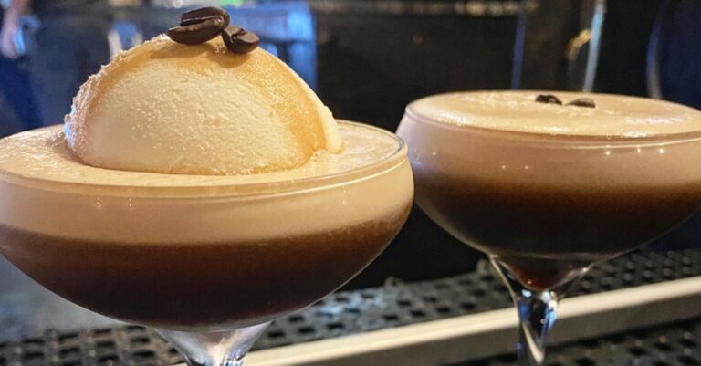 Geweldig: de Espresso Martini Affogato cocktail